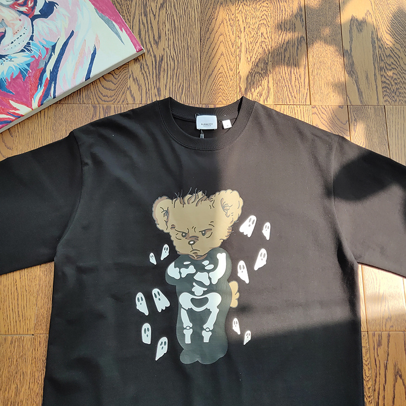 Футболка Burberry Gloomy Print "Black" фото № 3