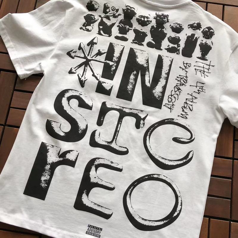 Футболка Cactus Jack Merch Man With Dreadlocks Print "White" фото № 5