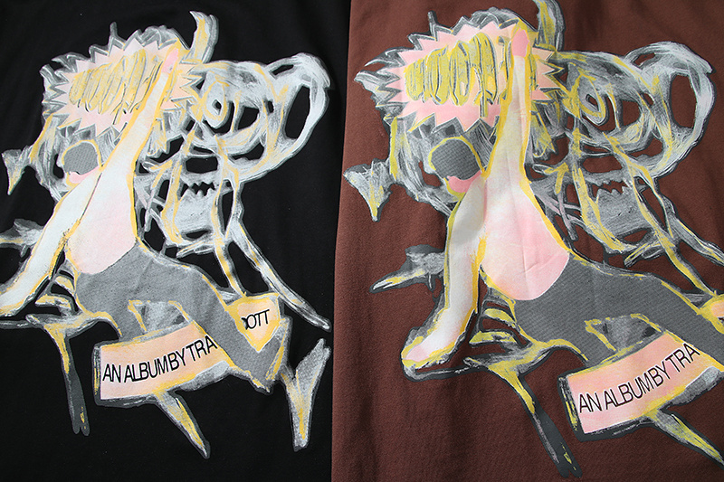 Футболка Cactus Jack Merch Utopia "Brown" фото № 4