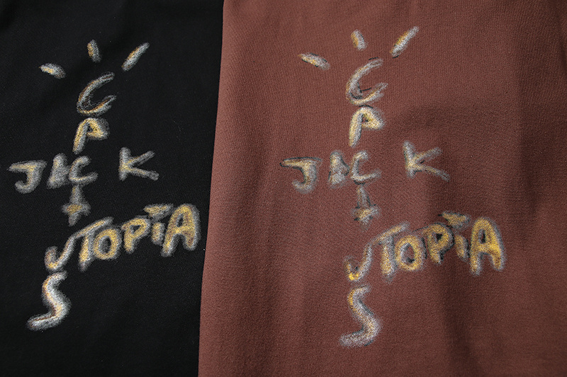 Футболка Cactus Jack Merch Utopia "Brown" фото № 3