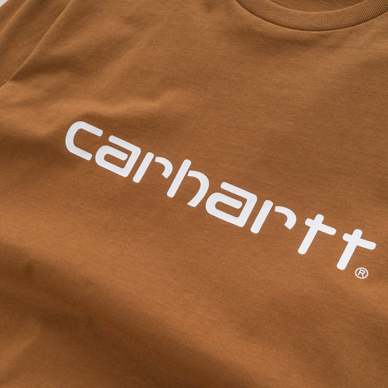 Футболка Carhartt Practical Fashion "Brown" фото № 3
