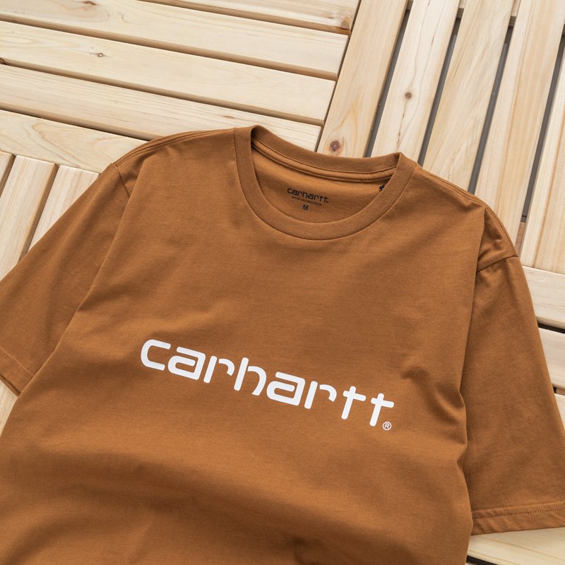 Футболка Carhartt Practical Fashion "Brown" фото № 5