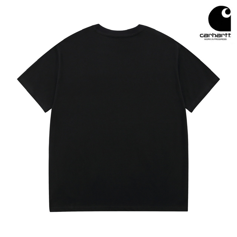 Футболка Carhartt Logo Curl "Black" фото № 2