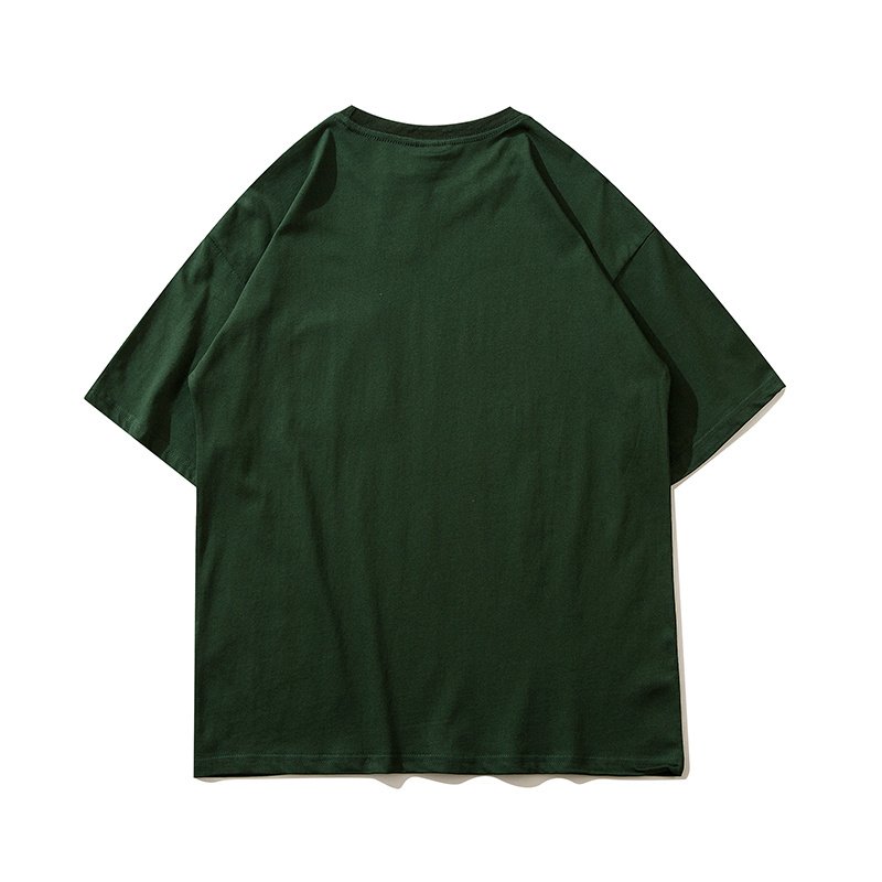 Футболка Carhartt Cotton With A Logo On The Pocket "Green" фото № 2
