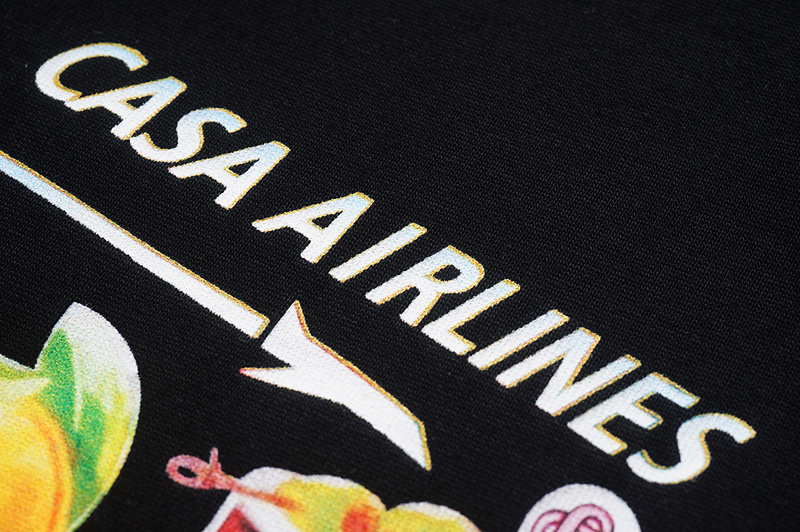 Футболка Casablanca Casa Airlines "Black" фото № 8