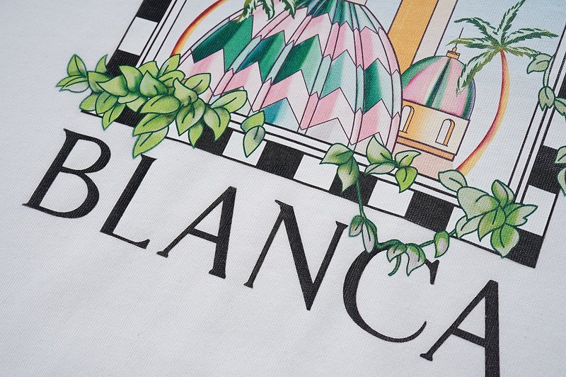 Футболка Casablanca Print Palace With Towers "White" фото № 4