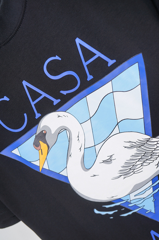 Футболка Casablanca Beautiful Swan "Black" фото № 9