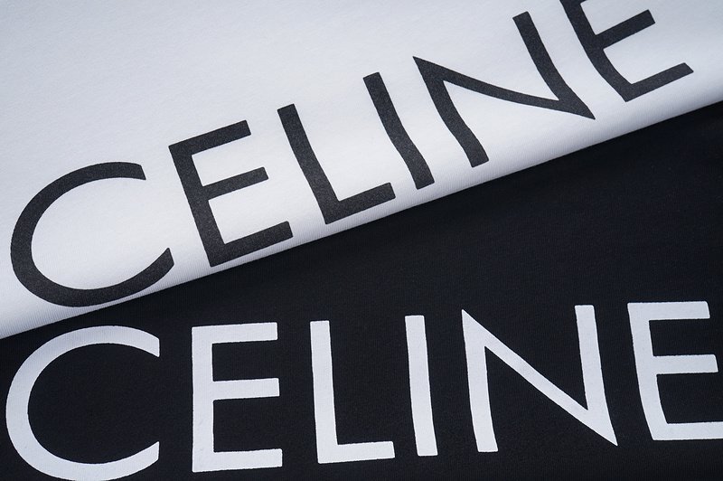 Футболка Celine Dark And Light "Black" фото № 3