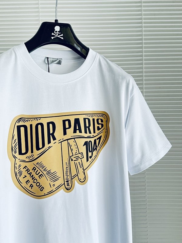 Футболка Christian Dior With Vintage Print "White" фото № 3