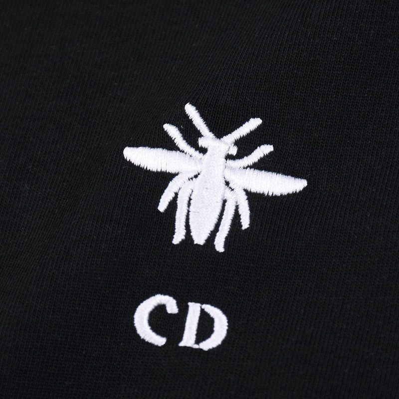 Футболка Christian Dior Little Beetle "Black" фото № 3