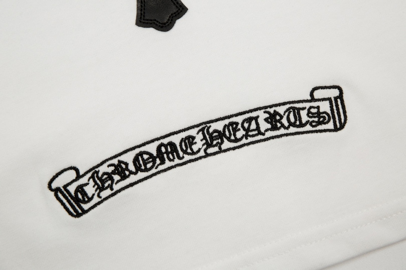 Футболка Chrome Hearts Criss-Cross "White" фото № 6