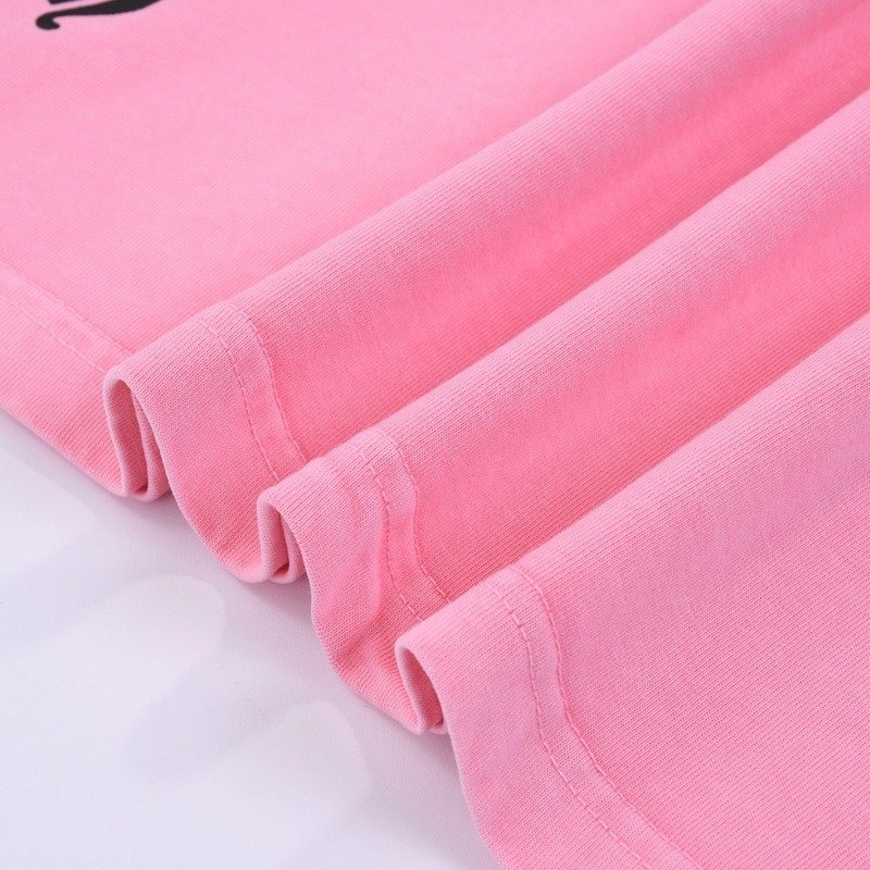 Футболка Chrome Hearts Black Logo Brand "Pink" фото № 3