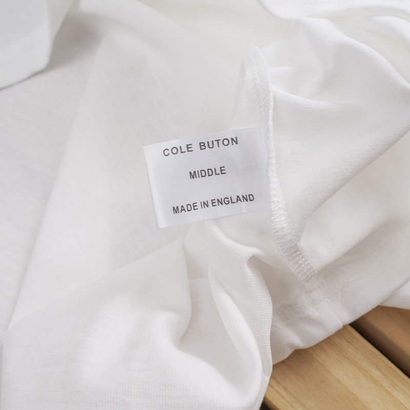 Футболка Cole Buxton 2020 "White" фото № 3