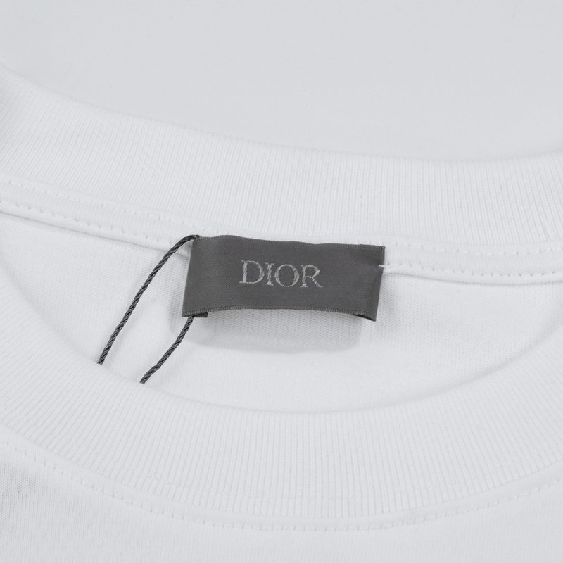 Футболка Dior Rhomb Monogram "White" фото № 5