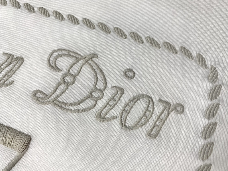 Футболка Dior Tag Creation "White" фото № 4