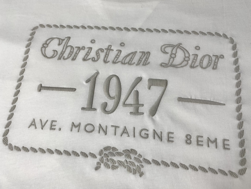 Футболка Dior Tag Creation "White" фото № 5