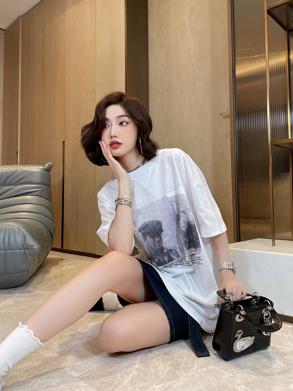 Футболка Dior Image With A Story "White" фото № 9