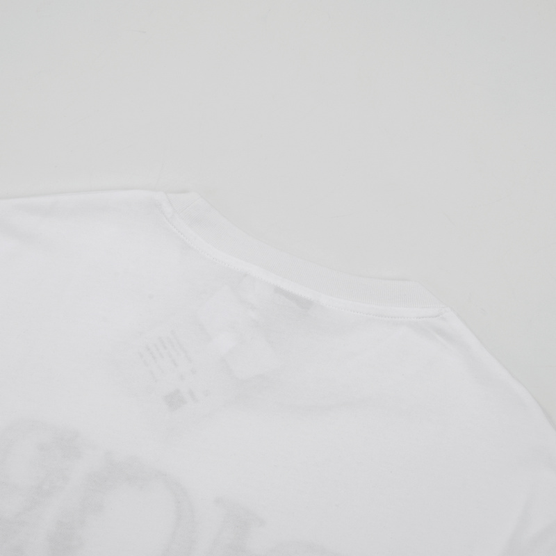 Футболка Dior Brand Letters With Colors "White" фото № 2