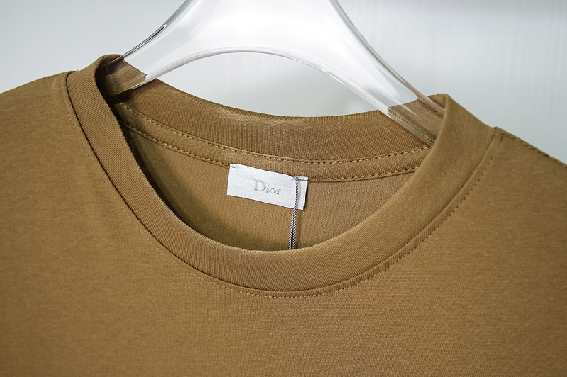 Футболка Dior Faces "Brown" фото № 4