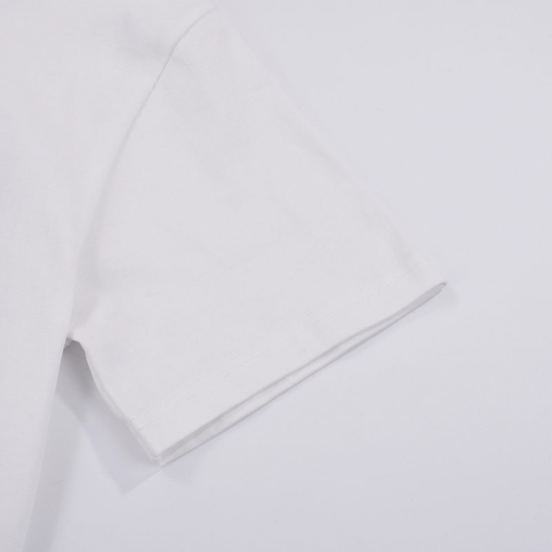 Футболка Dior Logo Made Of Thread With A Pin "White" фото № 6