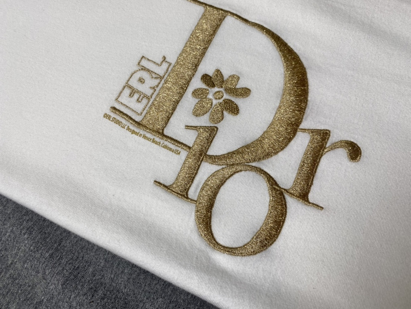 Футболка Dior Logo With The Number Ten "White" фото № 6