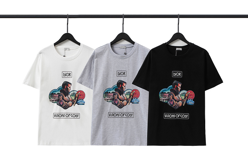 Футболка Dior Visions Of Cody Print "Black" фото № 3