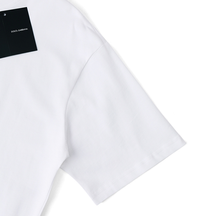 Футболка Dolce Gabbana With Monogram "White" фото № 2