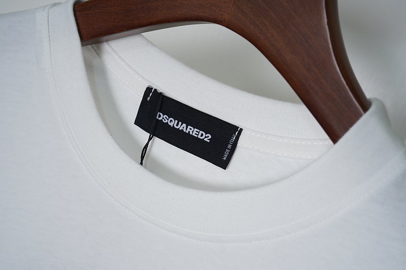 Футболка Dsquared2 With Palm Trees "White" фото № 5