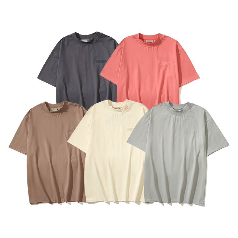 Футболка Fear Of God Original With Logo "Gray/Black" фото № 3