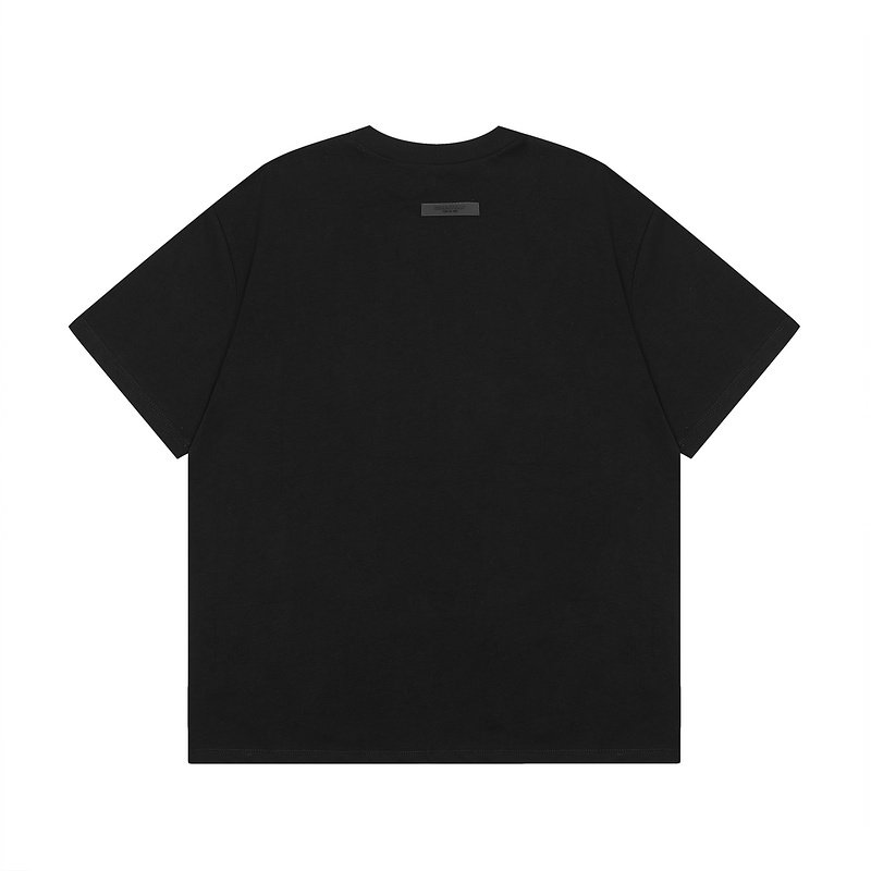 Футболка Fear Of God With A Text Logo "Black" фото № 2