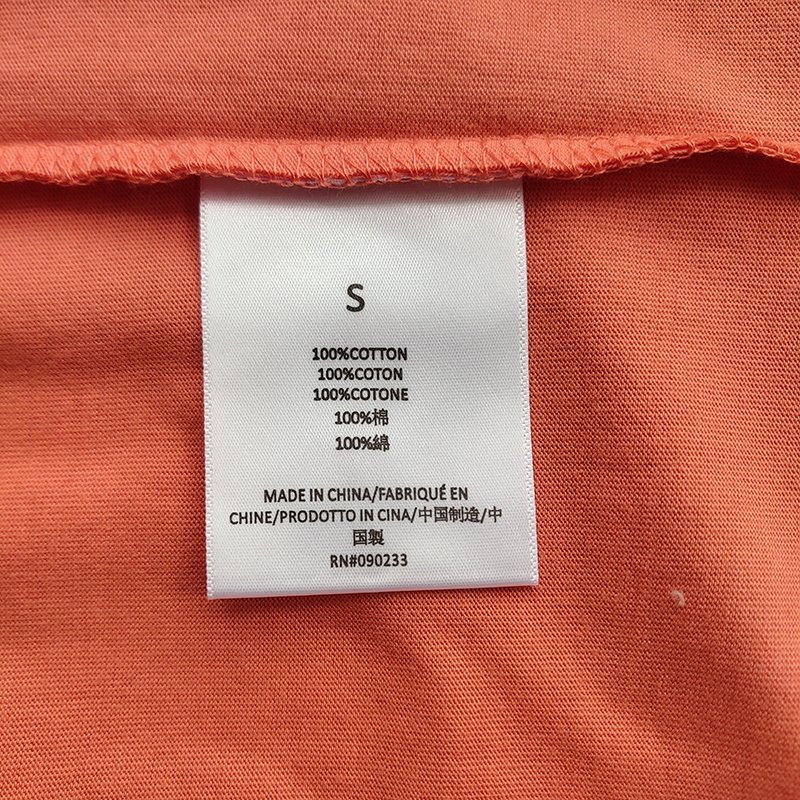 Футболка Fear Of God In Text Style "Peach" фото № 9