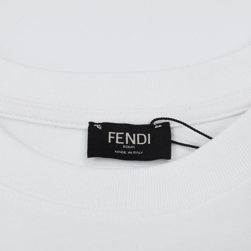 Футболка Fendi Book Bear "White" фото № 5