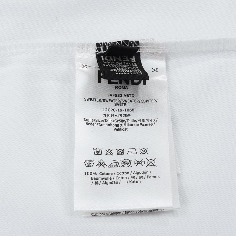 Футболка Fendi Book Bear "White" фото № 6