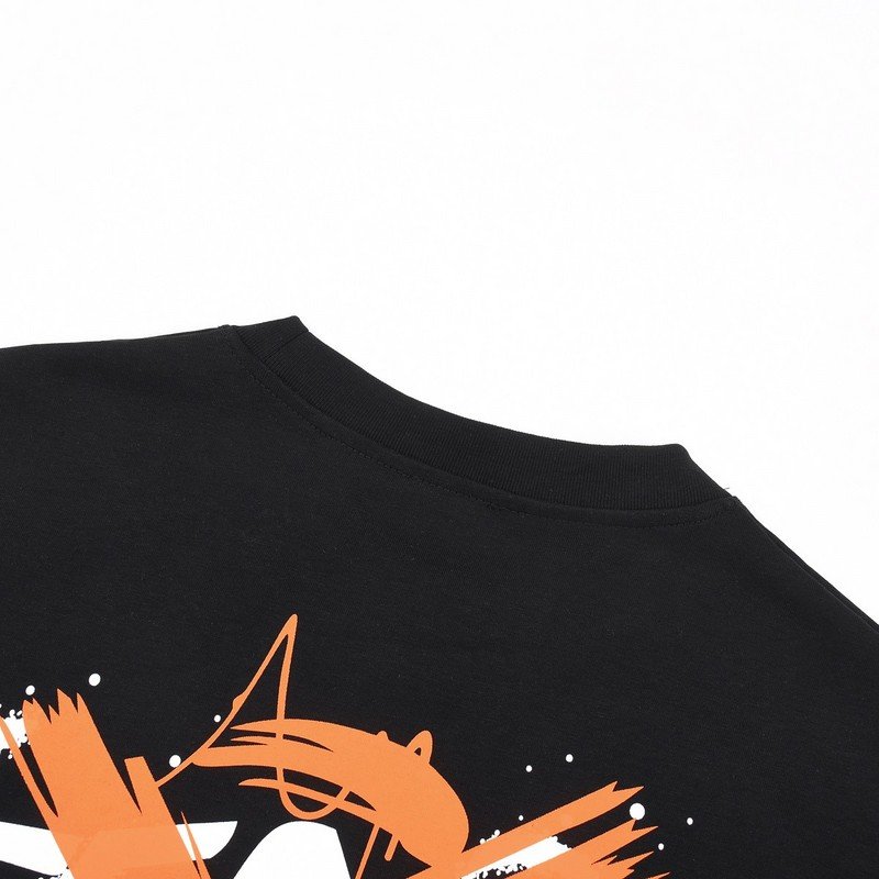 Футболка Fendi Tic Tac Toe "Black" фото № 2