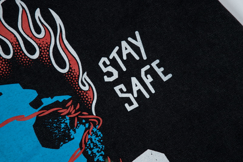 Футболка Gallery Dept Corona Virus "Black" фото № 7