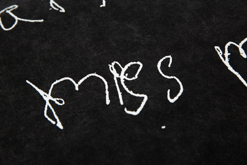 Футболка Gallery Dept With Inscription I Am Sad "Black" фото № 2