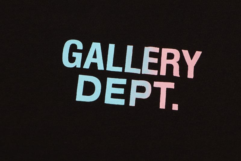 Футболка Gallery Dept Backside Logo Hollywood CA "Black" фото № 5