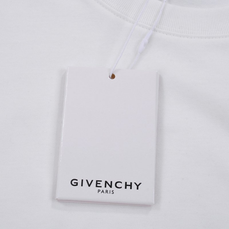 Футболка Givenchy Classic With Small Logo "White" фото № 3