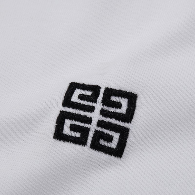 Футболка Givenchy Classic With Small Logo "White" фото № 5