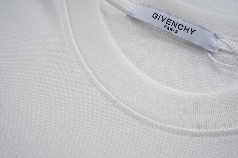 Футболка Givenchy 4 Stars With Text Logo "White" фото № 9