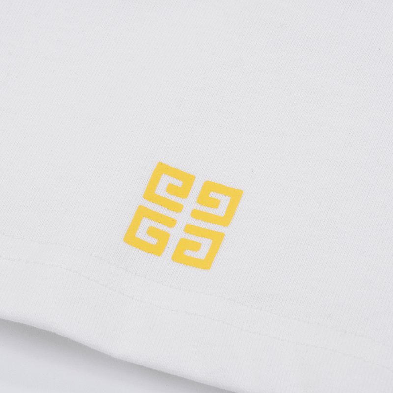 Футболка Givenchy With Picture Inside Logo "White" фото № 2
