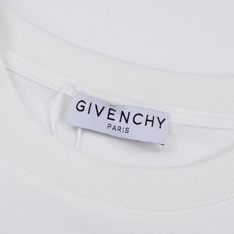 Футболка Givenchy With Picture Inside Logo "White" фото № 6