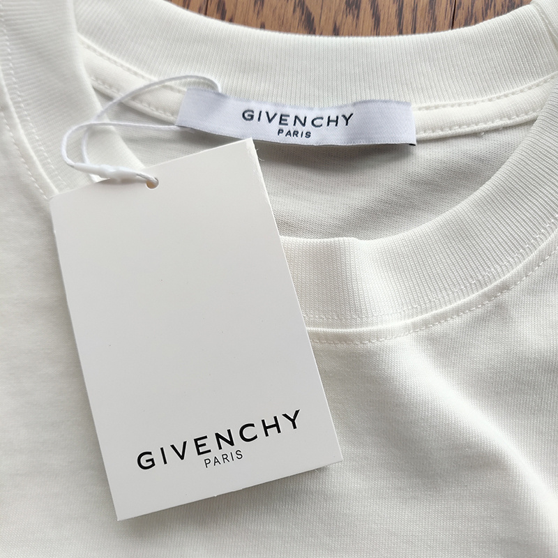 Футболка Givenchy Cross On The Back "White" фото № 2