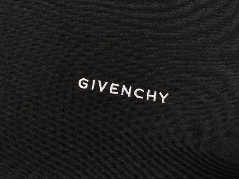 Футболка Givenchy Multicolored Collar "Black" фото № 6