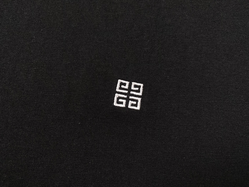 Футболка Givenchy Multicolored Collar "Black" фото № 8