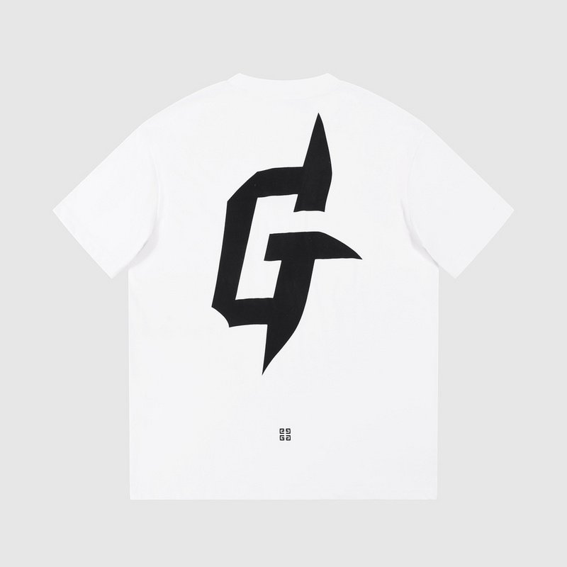 Футболка Givenchy With Big Logo Letters On The Back "White" фото № 7