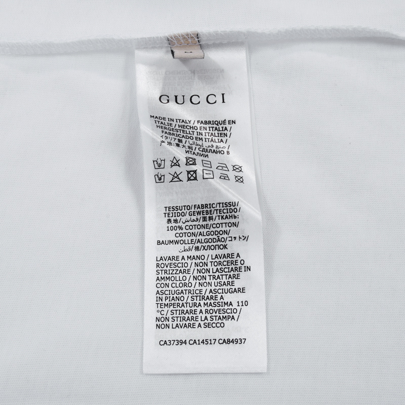 Футболка Gucci X Adidas Met Amor Fosi "White" фото № 2