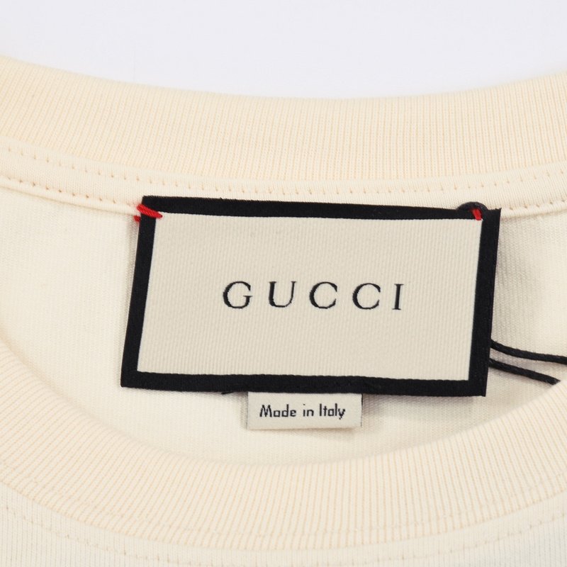 Футболка Gucci Fusion "Cream" фото № 3