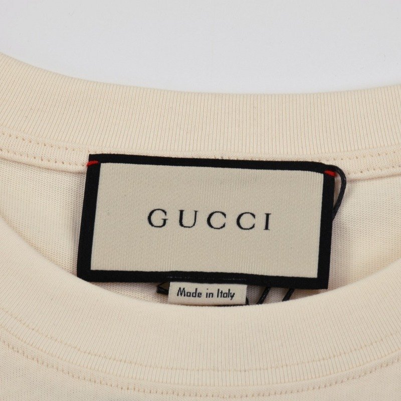 Футболка Gucci The Boxer Hare "Cream" фото № 7