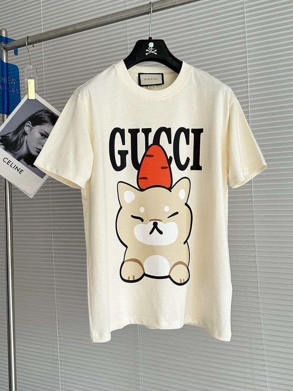 Футболка Gucci Cute "Cream" фото № 3